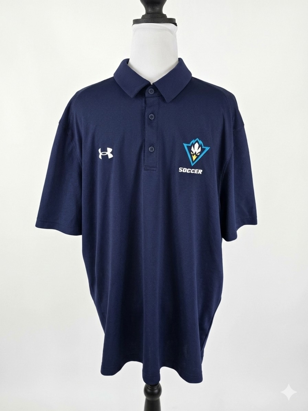 Under Armour UNCW Seahawks Soccer Polo Shirt Men's L NWOT